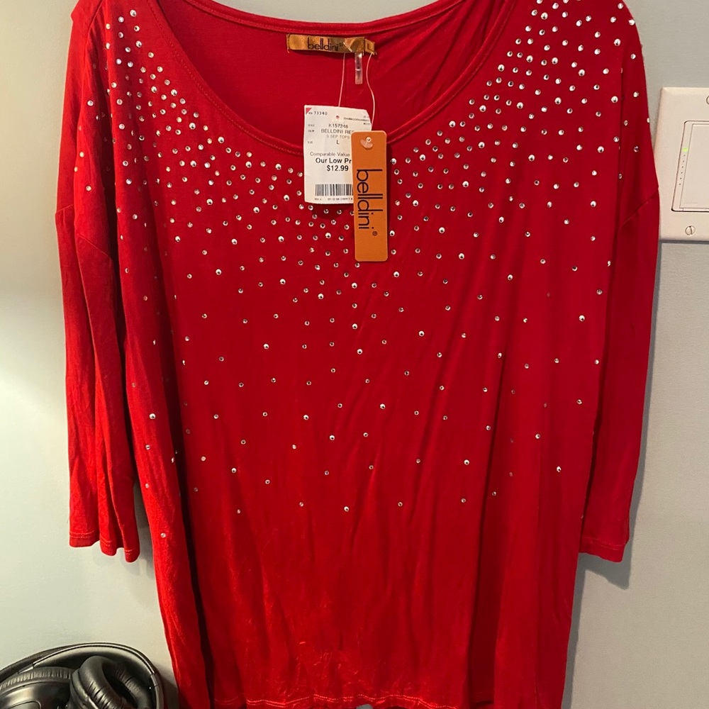 Belldini 3/4 sleeve shirt